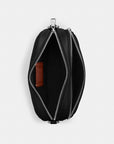 Finlay Crossbody Bag (Silver/Black)