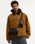 Finlay Crossbody Bag (Silver/Black)