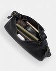 Ella Small Shoulder Bag (Gunmetal/Black)