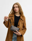 Nolita 19 In Loved Signature Canvas With Charms (Gold/Brown)