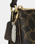 Nolita 19 In Loved Signature Canvas With Charms (Gold/Brown)