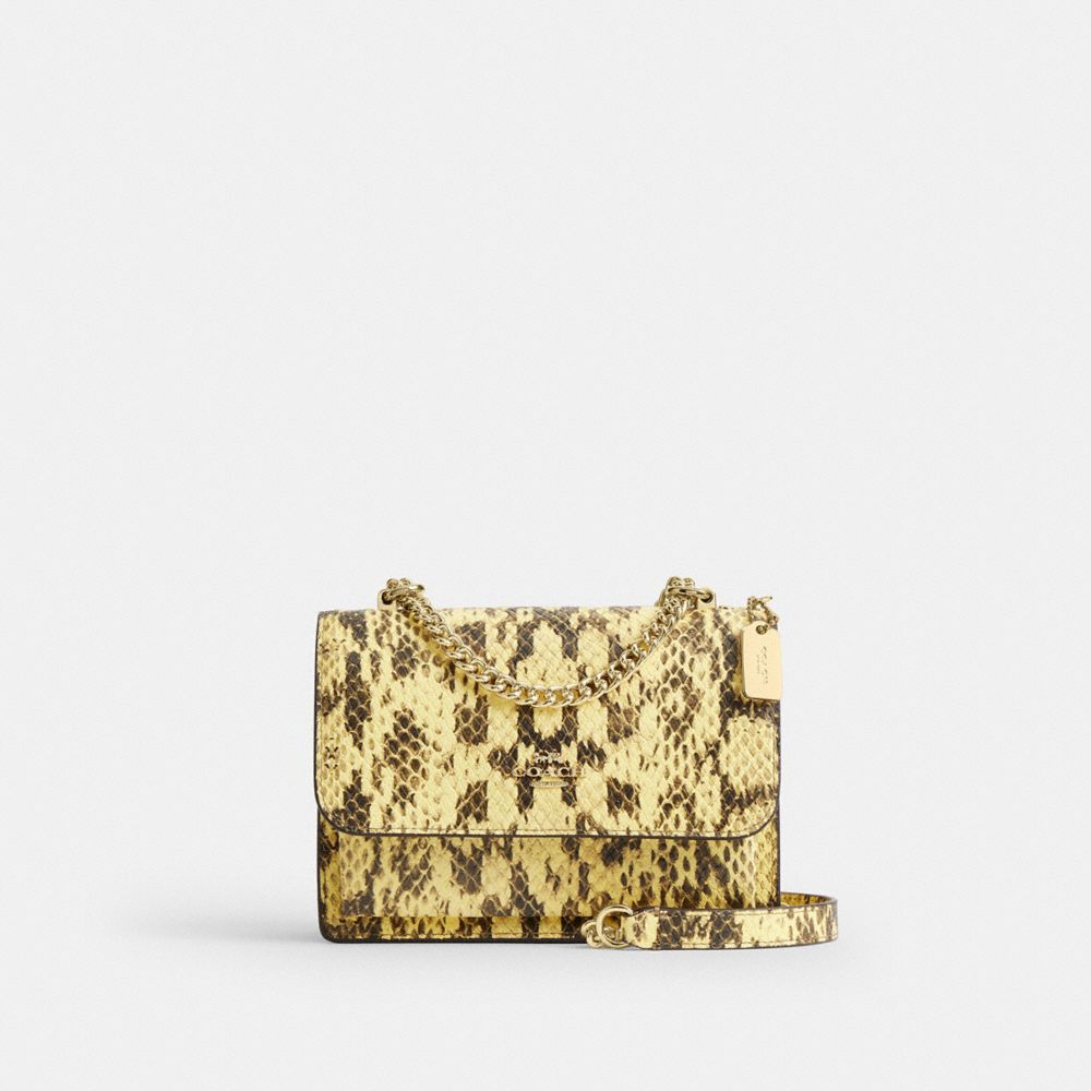 Mini Klare Crossbody Bag (Gold/Yellow)