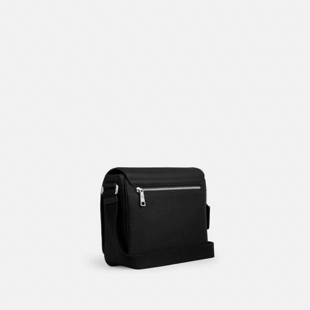 Jack Messenger Bag (Silver/Black)