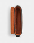 Jack Messenger Bag In Signature Canvas (Gunmetal/Tan/Black)