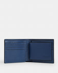 3-In-1 Wallet With Car Print (Deep Blue Multi)