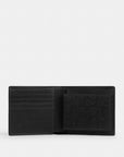 3-In-1 Wallet In Signature Leather (Black)