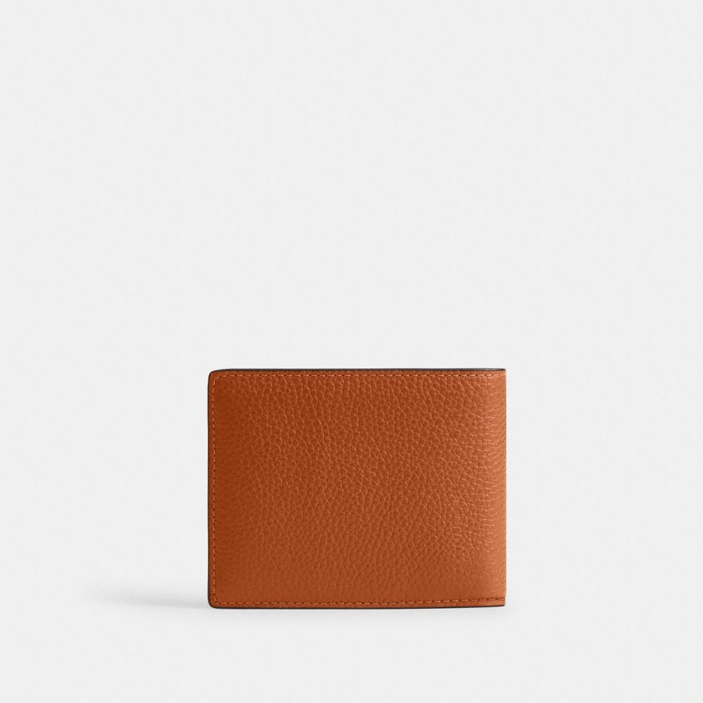 3-In-1 Wallet (Amber Brown)