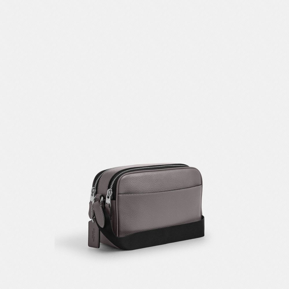 Graham Crossbody Bag (Silver/Graphite)