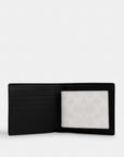 3-In-1 Wallet In Signature Canvas (Chalk & Black)