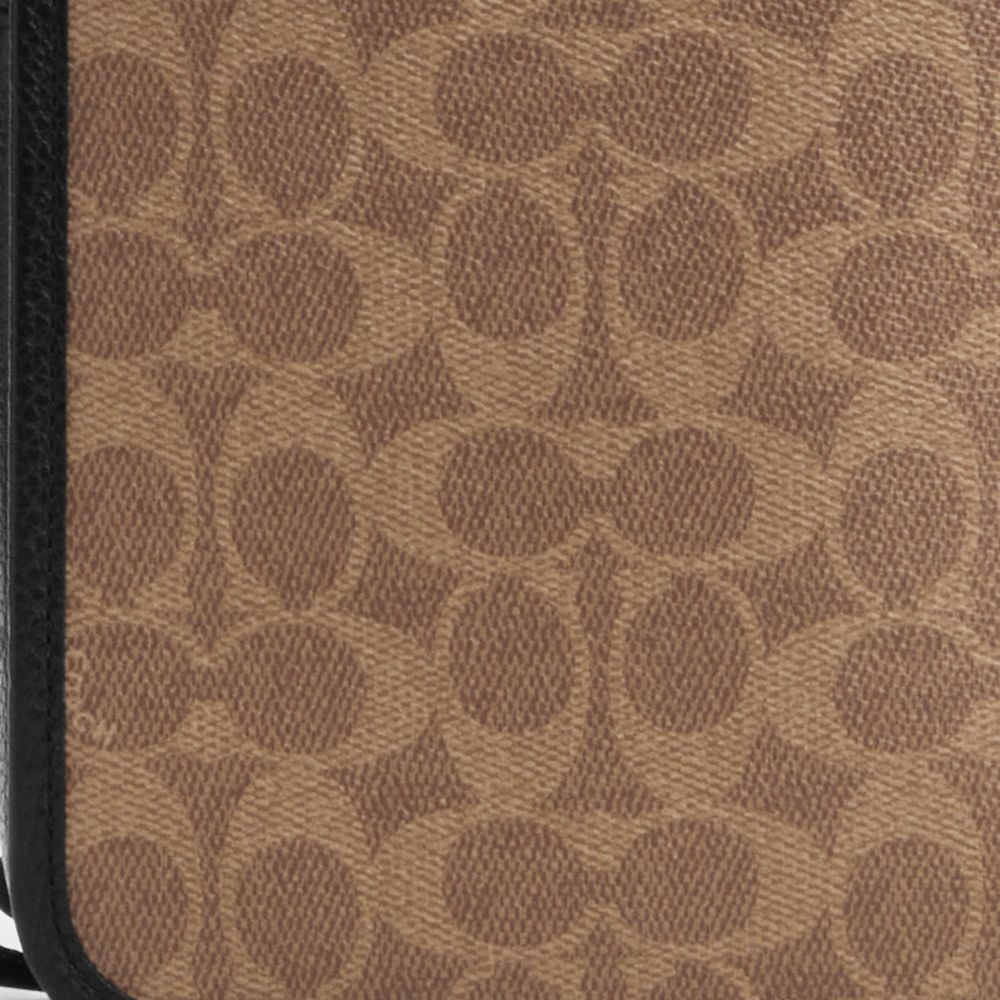 Sullivan Pack In Signature Canvas (Gunmetal/Tan/Black)