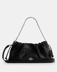 Faye Large Shoulder Bag (Silver)