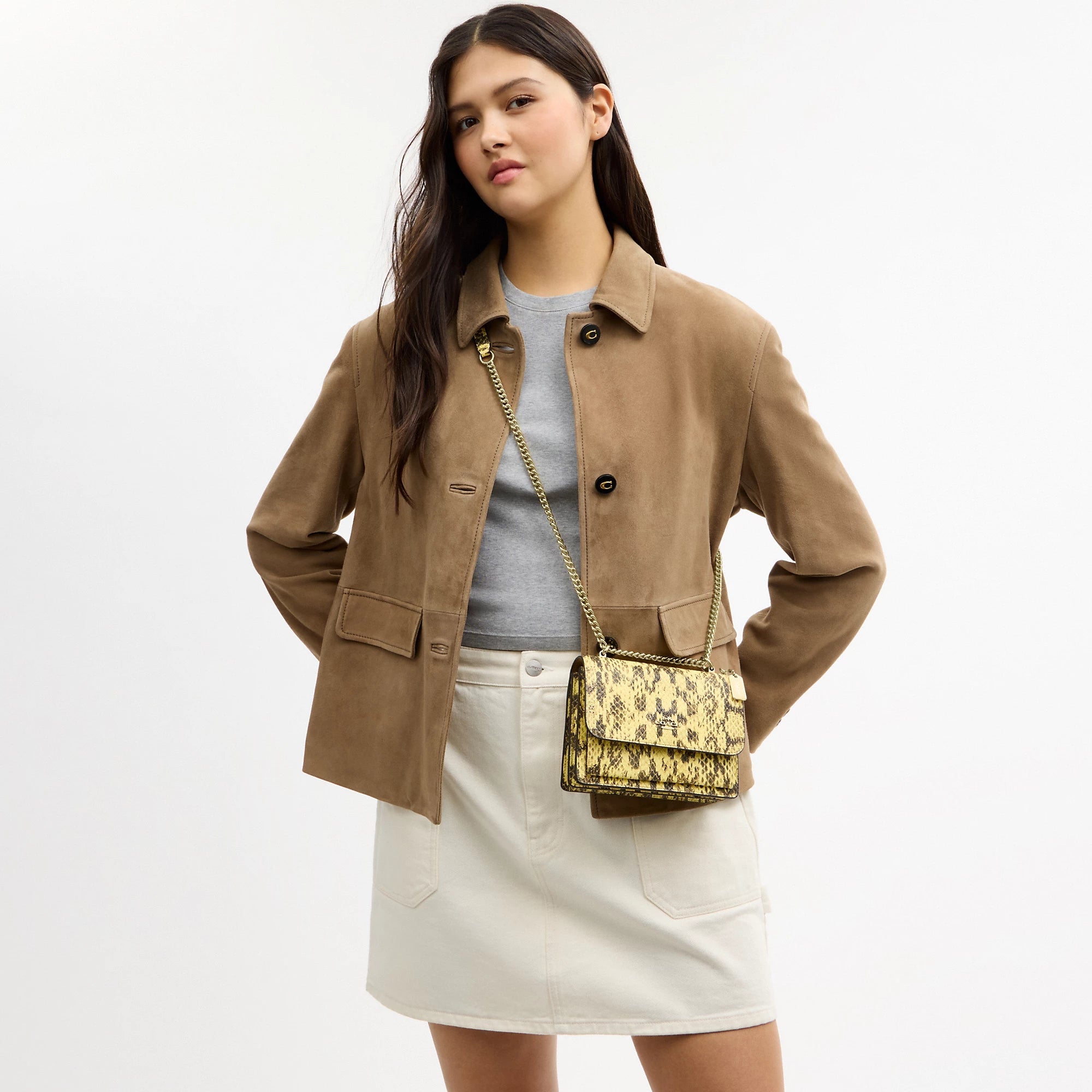 Mini Klare Crossbody Bag (Gold/Yellow)