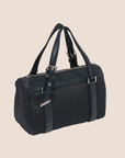 CHRISTIAN DOR BLACK TROTTER STREET CHIC MINI BOSTON BAG