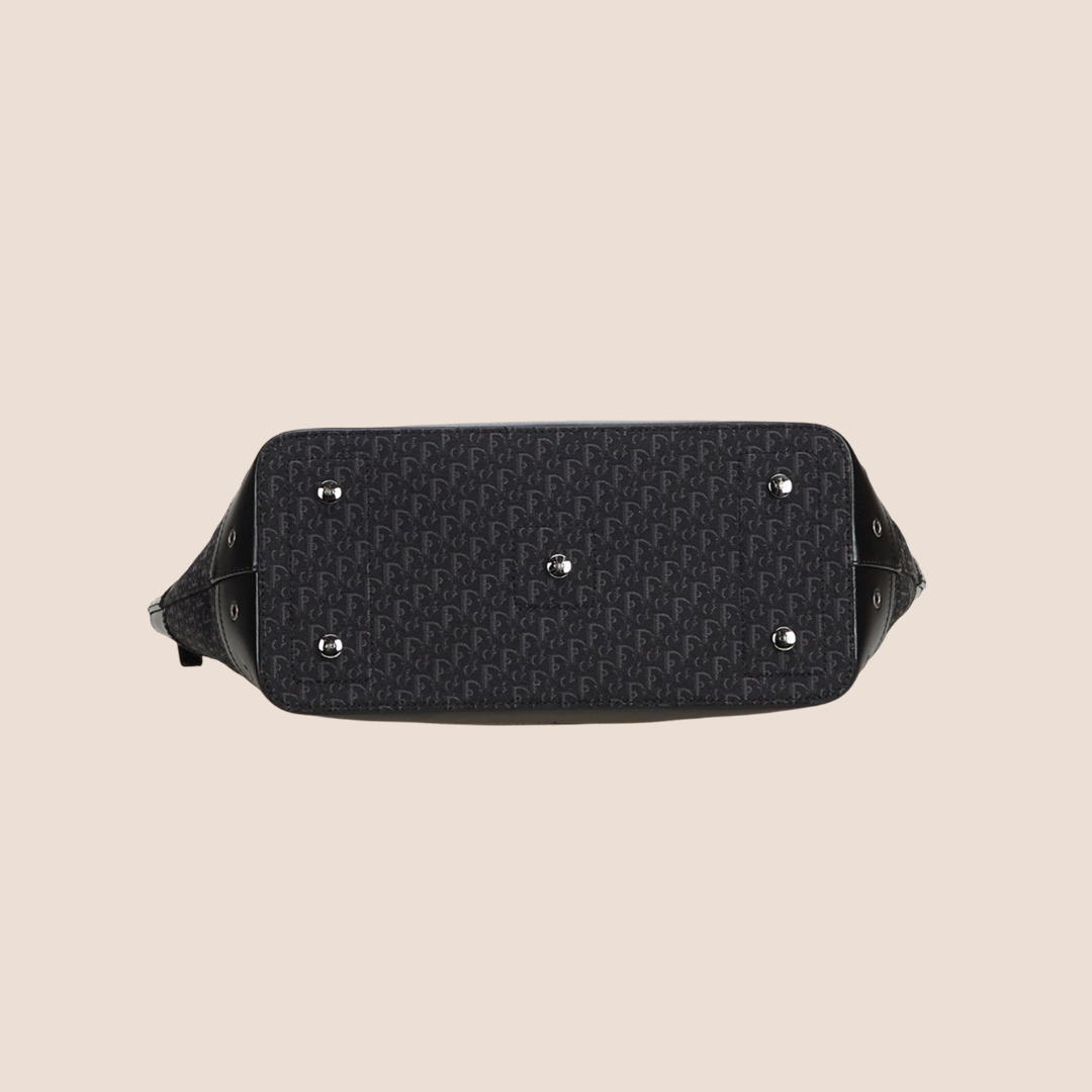CHRISTIAN DOR BLACK DORISSIMO STREET CHIC TOTE BAG
