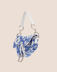 CHRISTIAN DOR SURF CHICK FLORAL SADDLE BAG