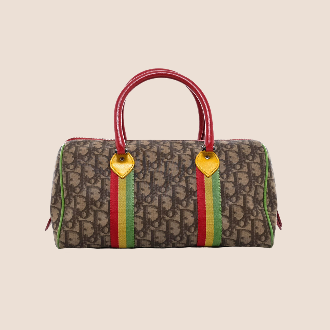 CHRISTIAN DOR TROTTER RASTA BOSTON BAG