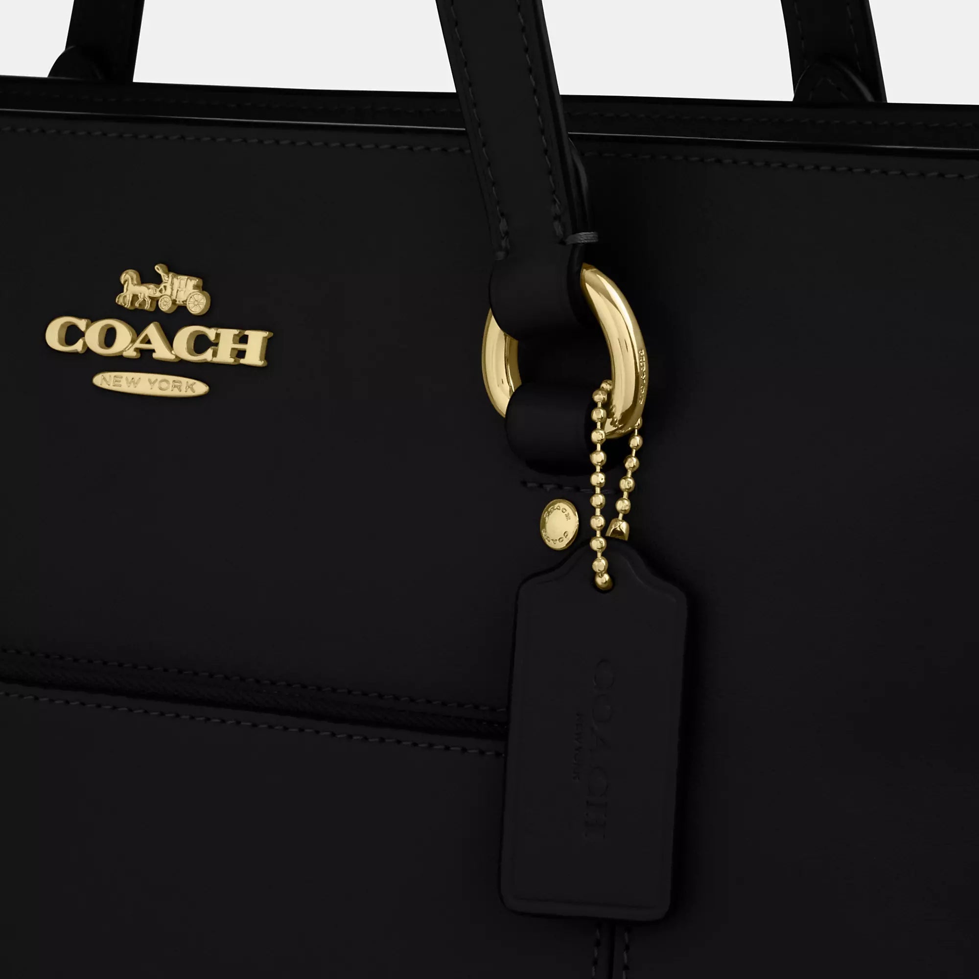 Station Tote Bag (Gold/Black)
