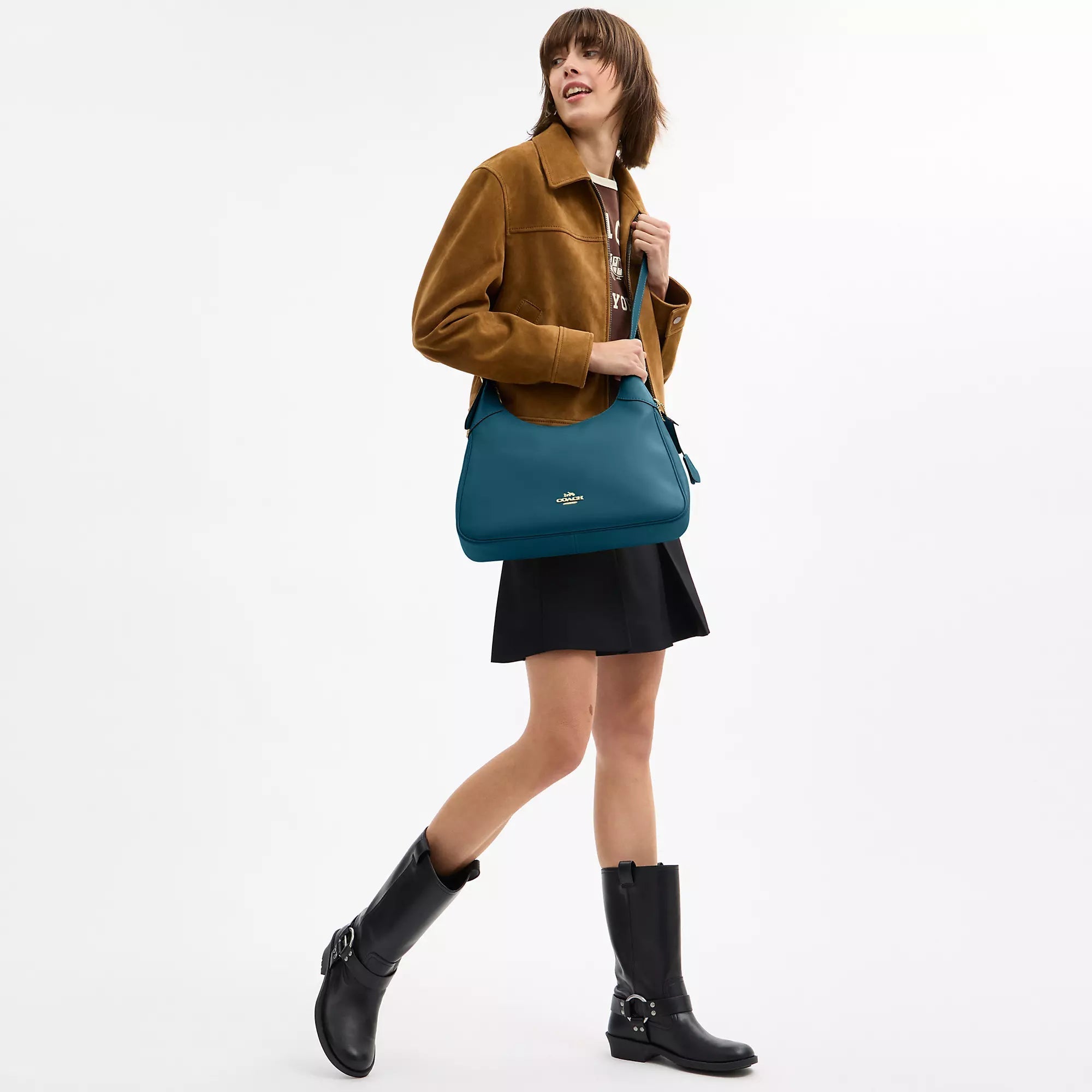 Ella Shoulder Bag (Espresso)