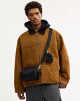 Finlay Crossbody Bag (Silver/Black)