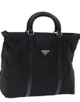 PRD Hand Bag Nylon Black Auth ep