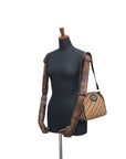 Christian DOR Trotter Shoulder bag Brown Vintage hxyich