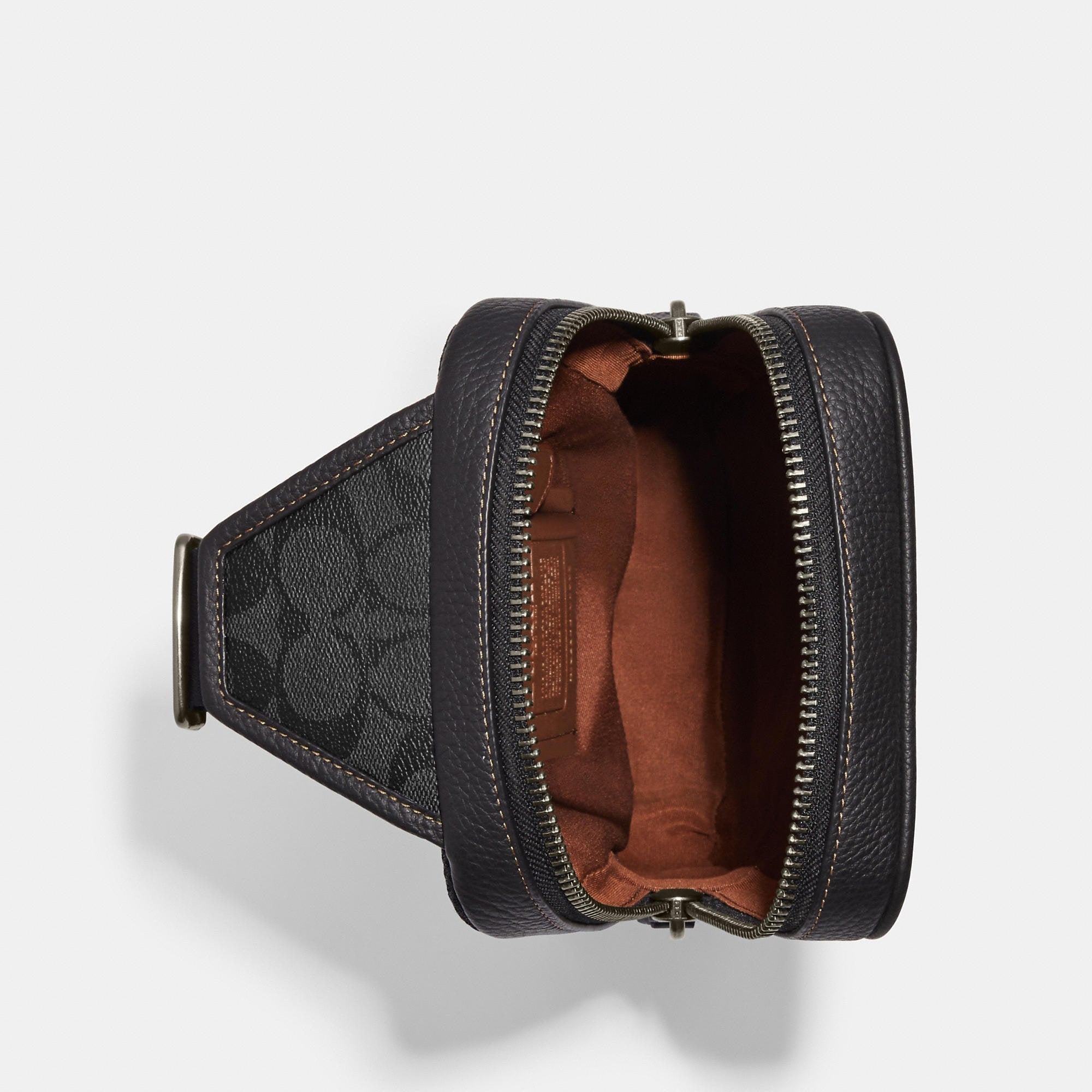 Sullivan Pack In Blocked Signature Canvas (Gunmetal/Khaki/Charcoal)