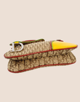 CHRISTIAN DOR RASTA SADDLE SHOULDER BAG