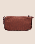 CHRISTIAN DOR BURGUNDY DORISSIMO CROSSBODY BAG