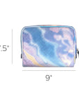FNDI FF Motif Multicolor Printed Canvas Medium Travel Beauty Case