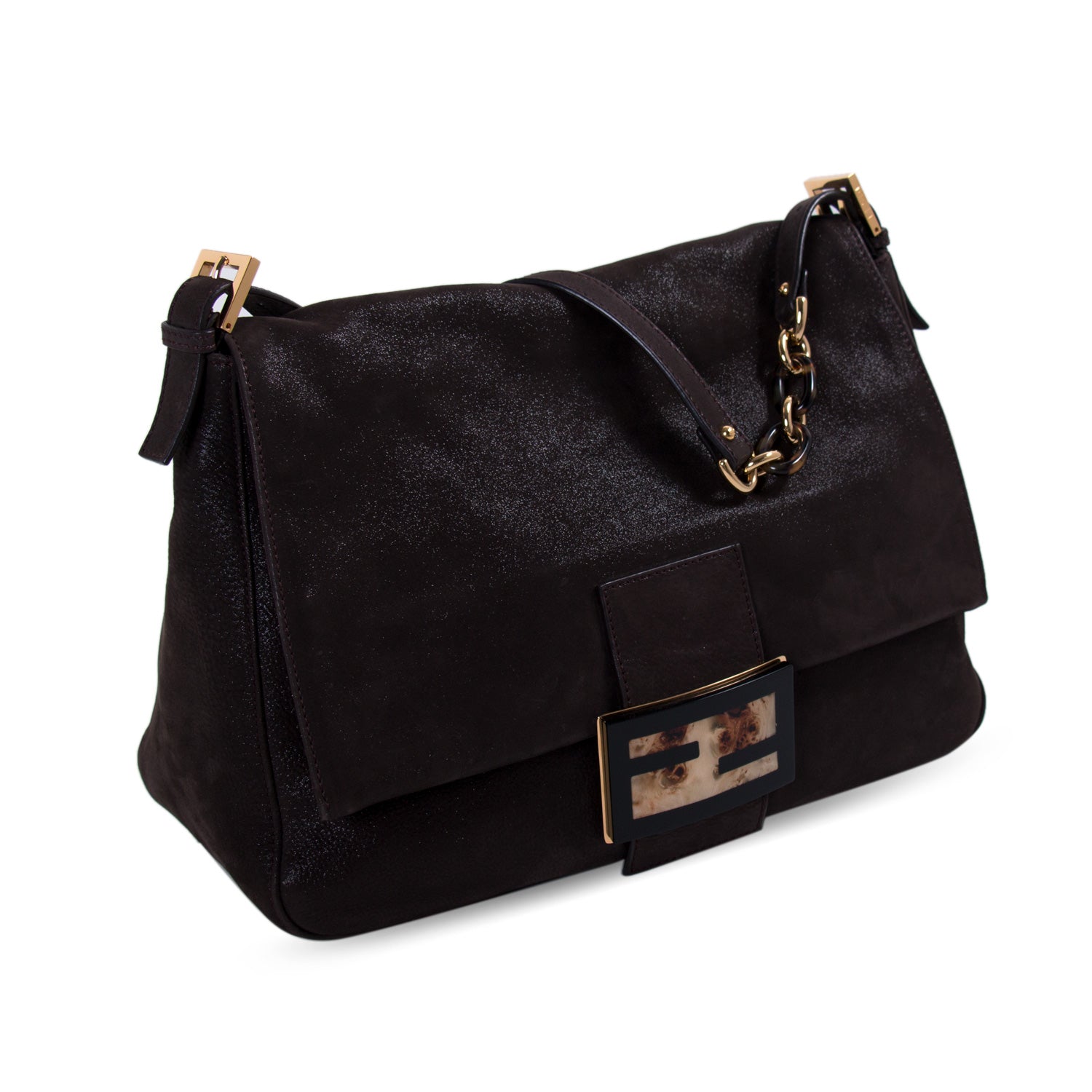 FNDI Forever Mama Large Sequin Leather Bag