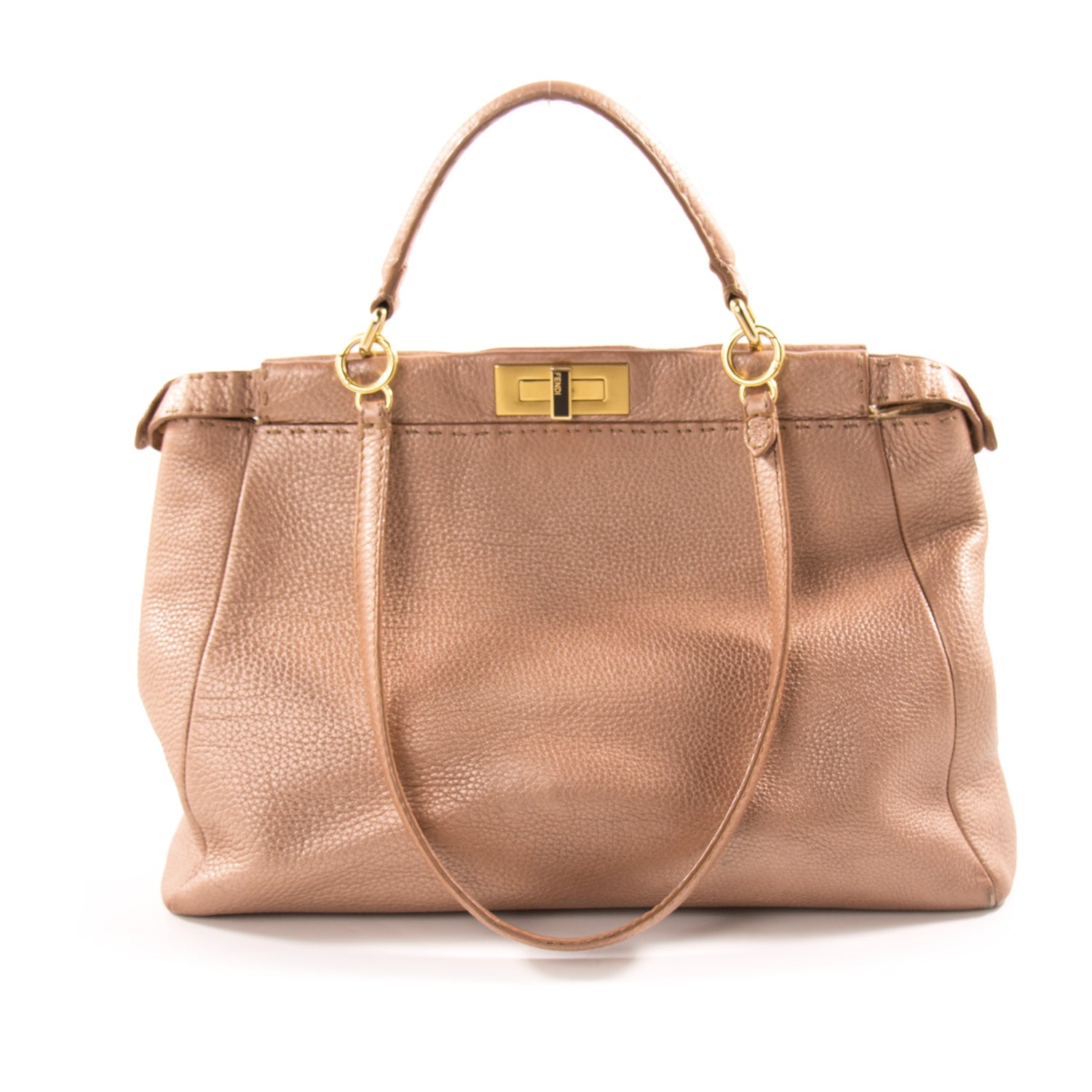 FNDI Large Selleria Peekaboo Shoulder Bag