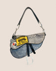 CHRISTIAN DOR DENIM "MISS DORELLA" SADDLE BAG