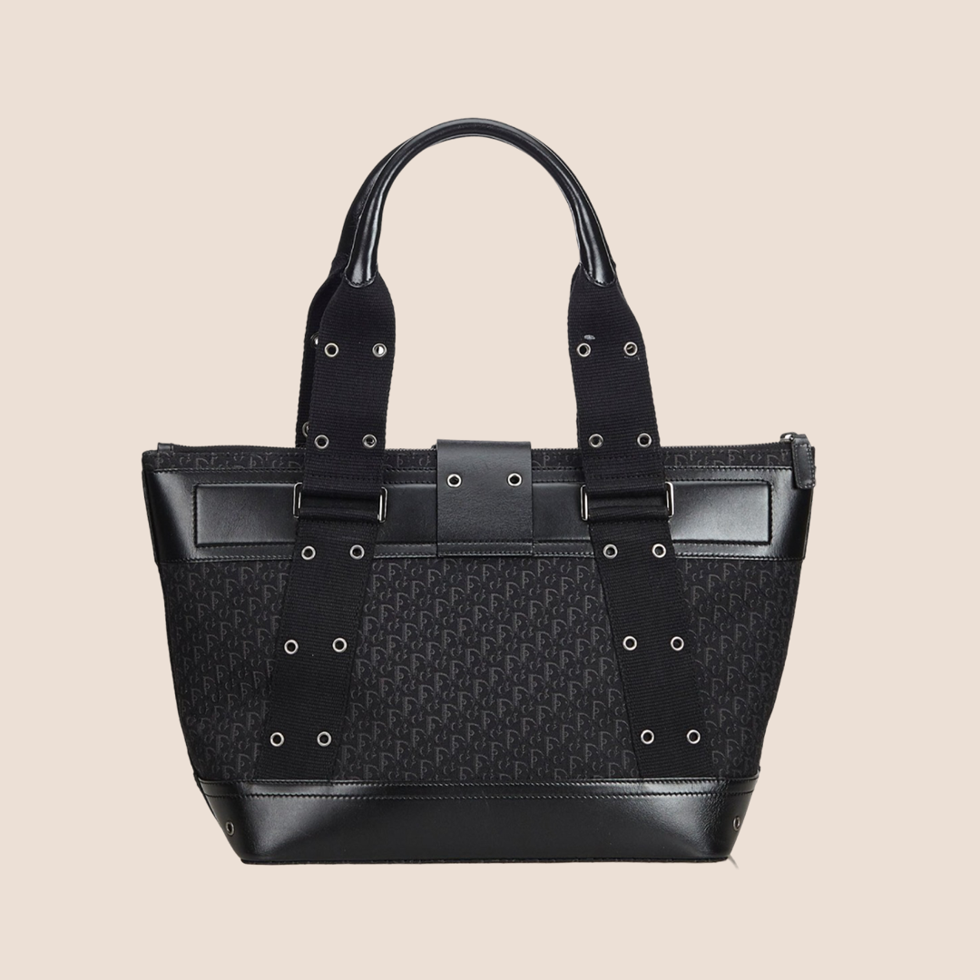 CHRISTIAN DOR BLACK DORISSIMO STREET CHIC TOTE BAG