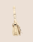 CHRISTIAN DOR NEUTRAL BEIGE GAUCHO SHOULDER BAG