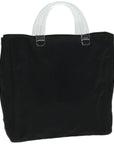 PRD Hand Bag Nylon Black Auth fm