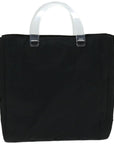 PRD Hand Bag Nylon Black Auth fm