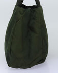 PRD Hand Bag Nylon Green Auth fm