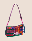 CHRISTIAN DOR BEADED MULTICOLOUR MALICE SHOULDER BAG