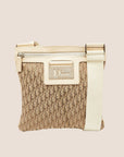 CHRISTIAN DOR STREET CHIC BEIGE & BROWN CROSSBODY BAG