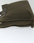 BBERRY Blue Label Tote Bag Canvas Khaki Auth hk