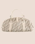 CHRISTIAN DOR DORISSIMO FLORAL EMBROIDERED TROTTER BAG