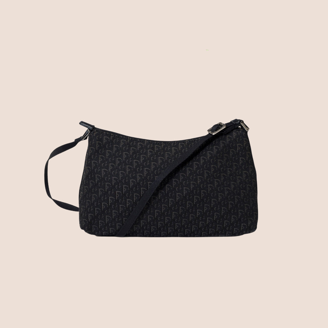 CHRISTIAN DOR BLACK TROTTER MINI SHOULDER BAG