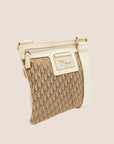 CHRISTIAN DOR STREET CHIC BEIGE & BROWN CROSSBODY BAG