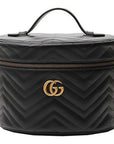 (WMNS) GCCI SS GG MarmontHandholdBagMakeup Bag Black -DTDCT-