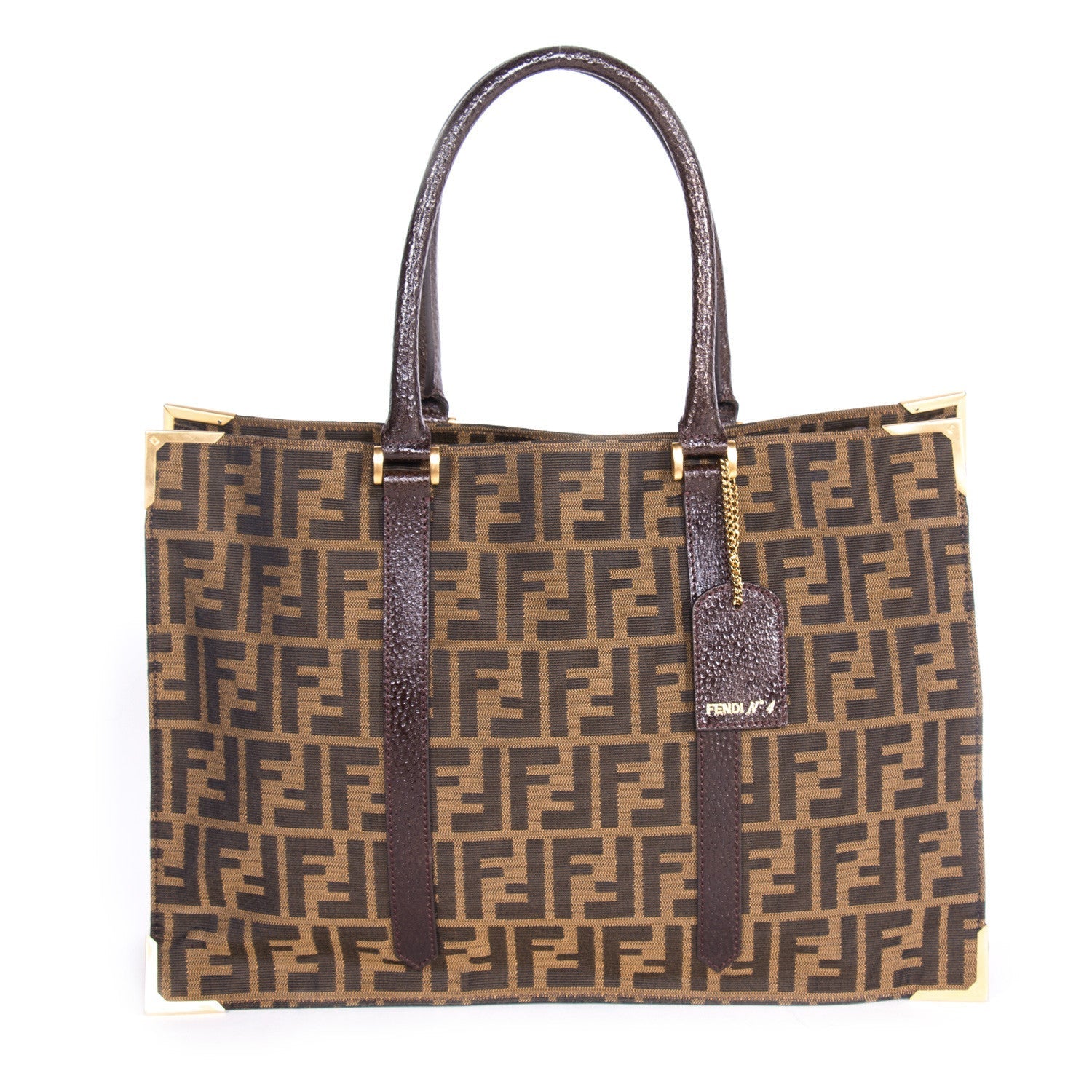 FNDI Classico No. 4 Canvas Zucca Tote Bag