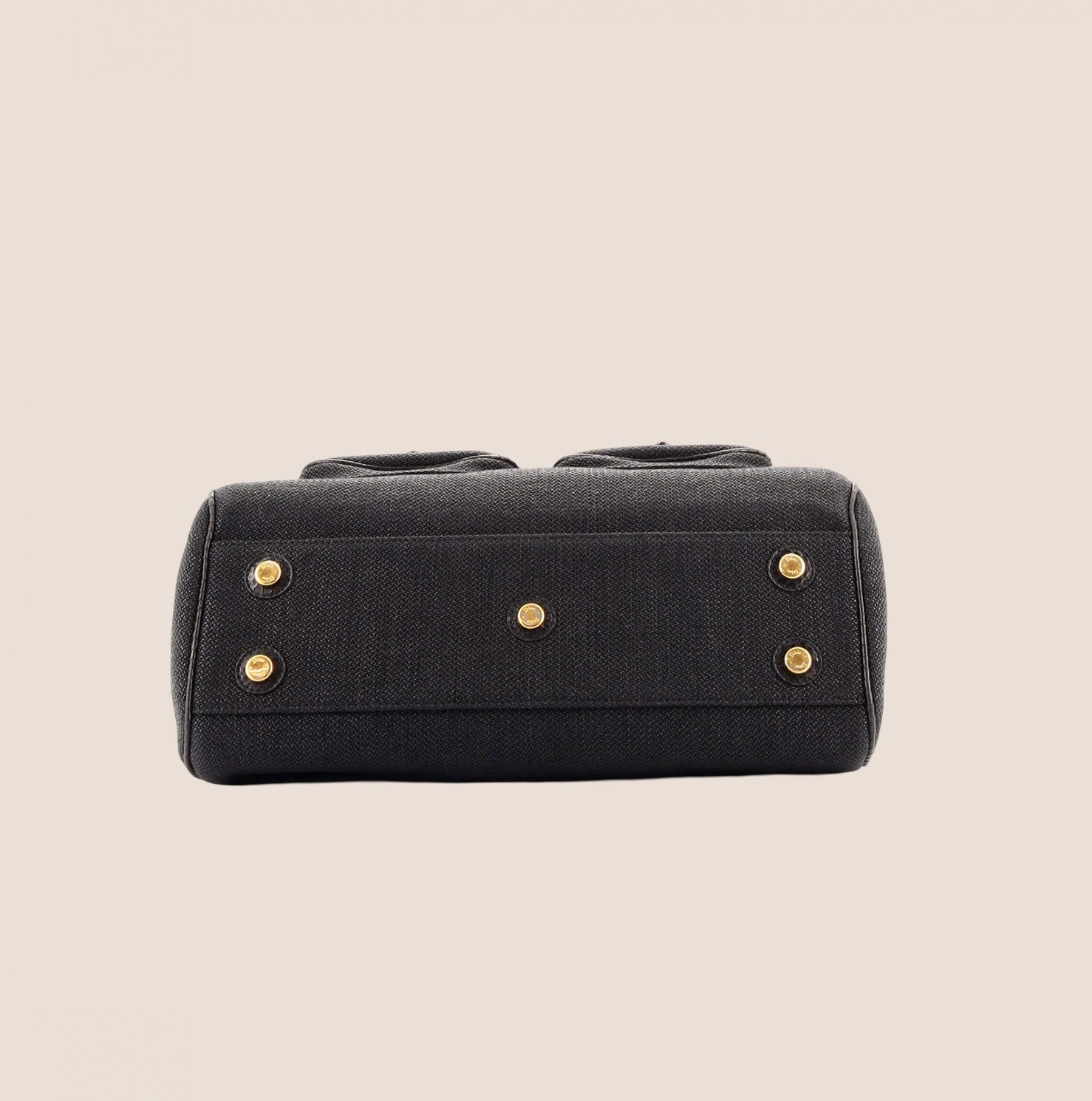 CHRISTIAN DOR BLACK PYTHON DETECTIVE BAG