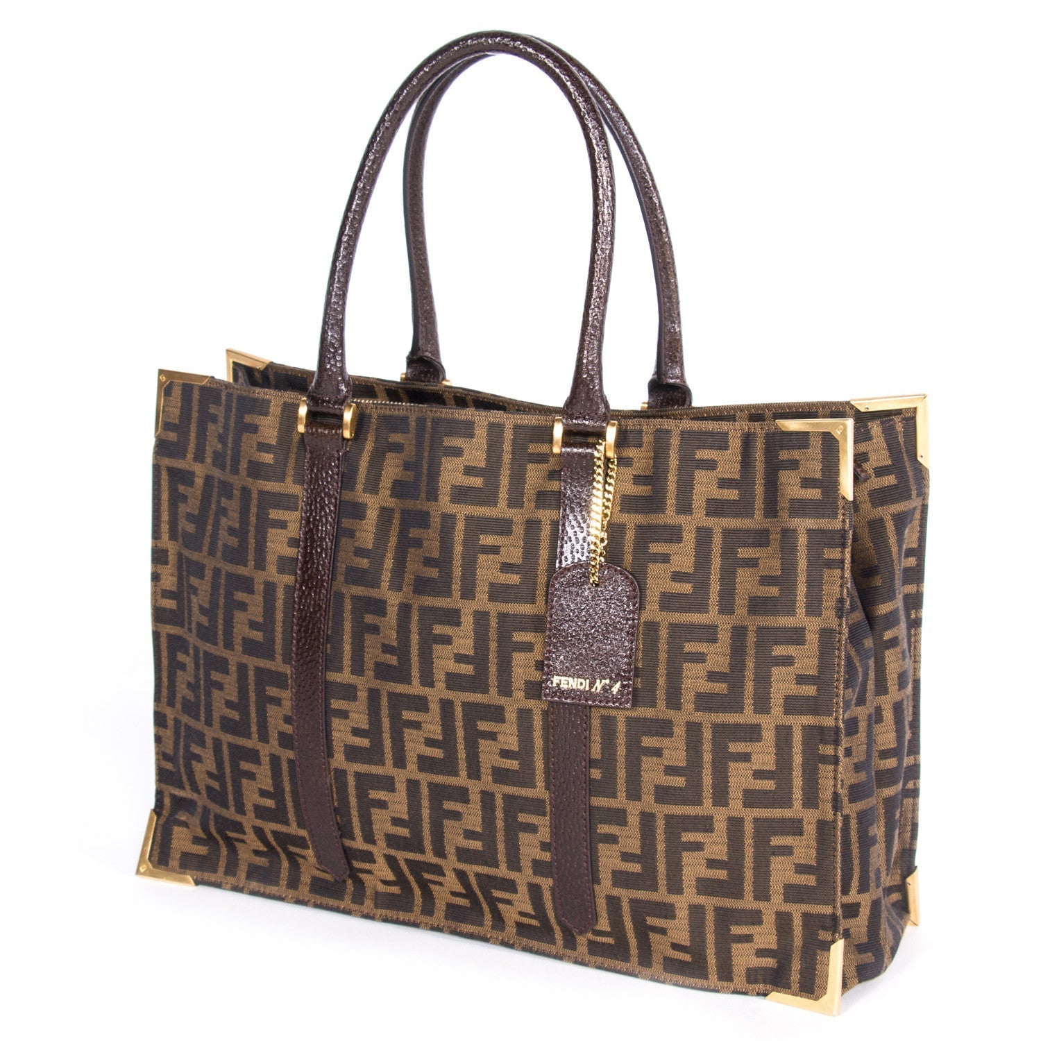 FNDI Classico No. 4 Canvas Zucca Tote Bag