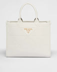 Medium leather PRD Symbole bag with topstitching