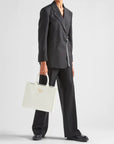 Medium leather PRD Symbole bag with topstitching