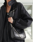 Padded nappa-leather PRD Re-Edition shoulder bag